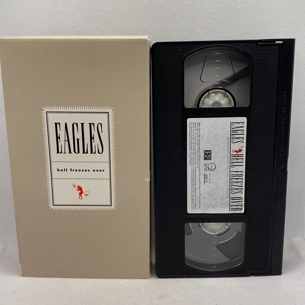 Eagles Hell Freezes Over Live Concert 1994 VHS Classic Rock Music